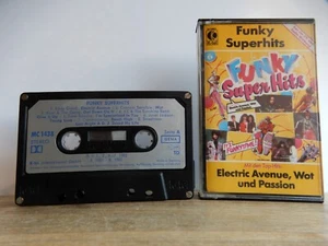 FUNKY SUPER HITS MUSIK KASSETTE MC TAPE 1983 K-tel FLIRTS GRANT PRINCE JACKSON - Picture 1 of 4