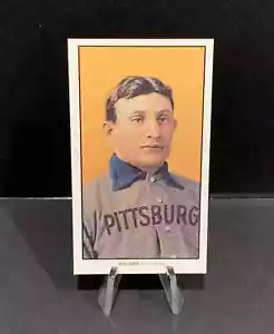 1995 IMT T206 T-206 Honus Wagner Pirates ristampa con licenza 1909 carta tabacco - Foto 1 di 4