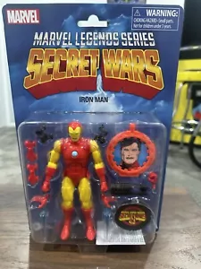 Marvel Legends Retro Secret Wars Iron Man 6” Action Figure 40th New In Hand - Picture 1 of 2