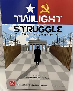 Twilight Struggle Deluxe Edition Cold War 1945-1989 Sixth Printing GMT Games