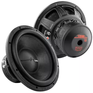 2x DS18 12" Subwoofer with 2.5" Aluminum Voice Coil - ZR12.2D 750W Rms 2-ohm DVC - Picture 1 of 6