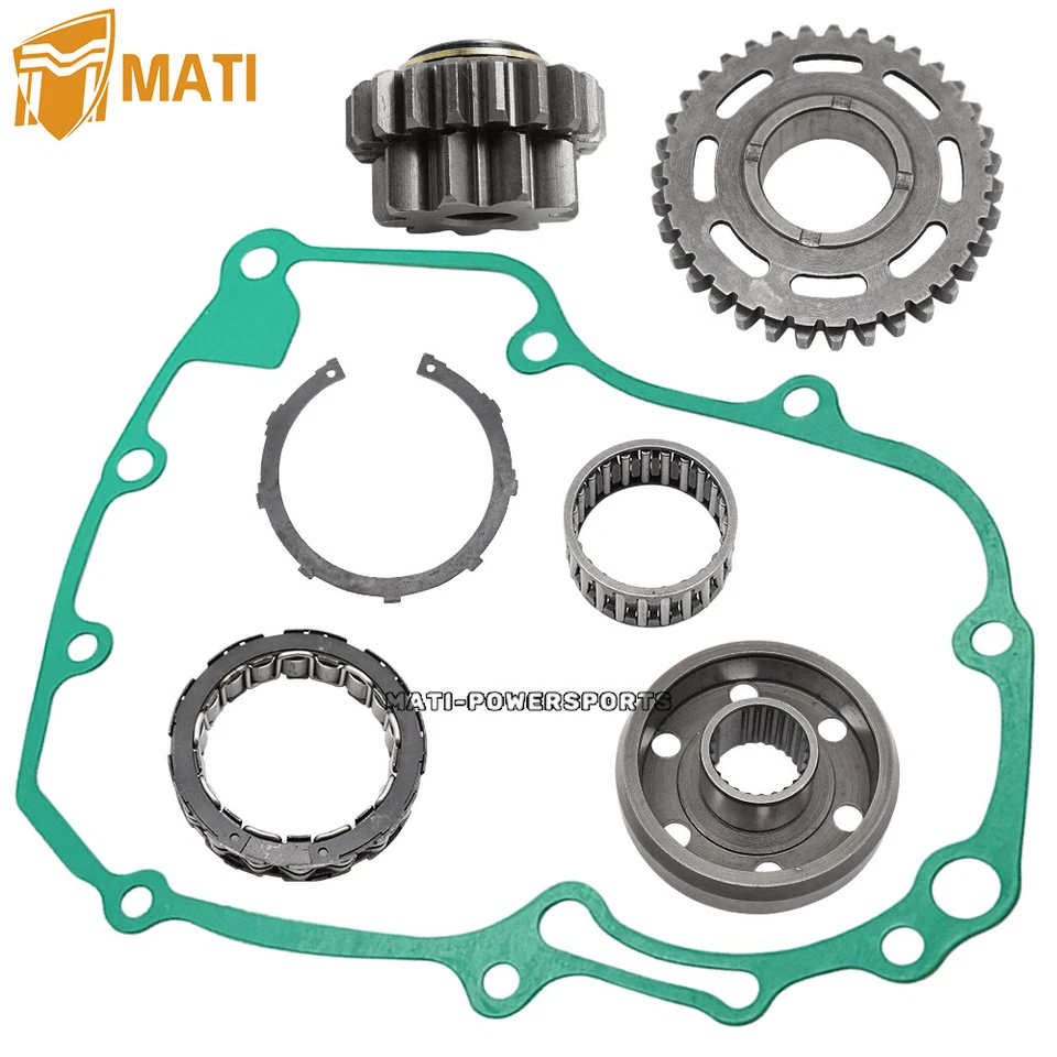 One-Way Starter Clutch Gear Bearing Kit w/Gasket for Honda CRF450X 2005-2017 - Изображение 1 из 4