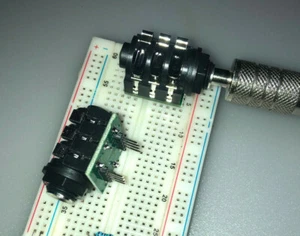6.35mm (1/4") Jack Socket Solderless Breadboard Adapters - Arduino, Pi, etc. - Picture 1 of 4