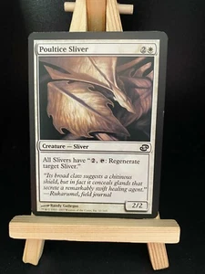 Poultice Sliver Caos del Mondo Magic Card MTG Inglese x - Foto 1 di 2