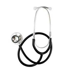 Toy Stethoscope Kids Pretend Play Doctor Nurse Vet Halloween Costume Props BLACK - Picture 1 of 11