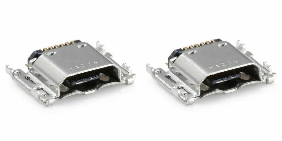 2X Puerto de sincronización de carga cargador micro USB para Samsung Galaxy Tab 4 SM T337 T330  Foto 1 de 3
