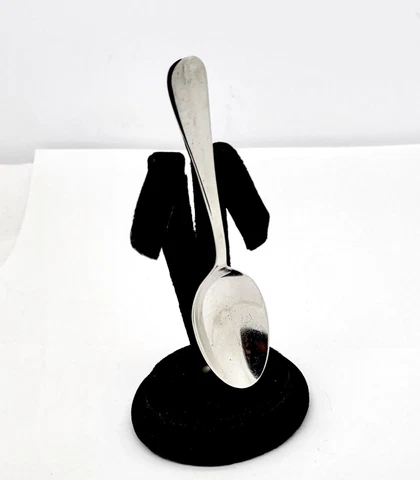 STIEFF QUEEN ANNE WILLIAMSBURG STERLING SILVER BABY SPOON,4 1/4" Cover
