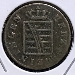 Germany Saxe-Meniningen 2 Pfennig KM 136 XF 1832 - Picture 1 of 2