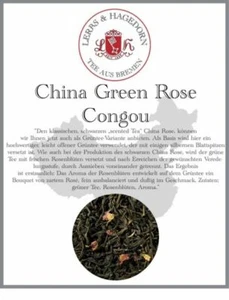 Grüner Tee, aromatisiert China Green Rose Congou 1kg - Bild 1 von 9