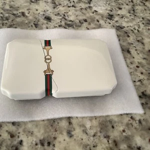 VINTAGE GUCCI EQUESTRIAN MOTIF INCENSE HOLDER TRINKET DISh Damaged See Desc - Picture 1 of 6