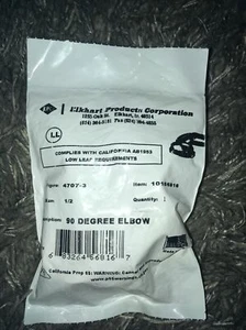 New Elkhart Products 1/2 FPT COPPER 90 DEGREE Elbow Figure 4707-3 #10156816 - Picture 1 of 4