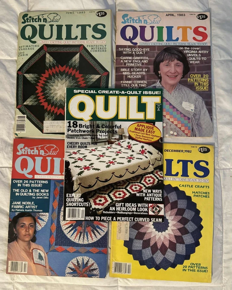 Quilting Pattern Books - Lot Of 5 Books - Image 1 of 1