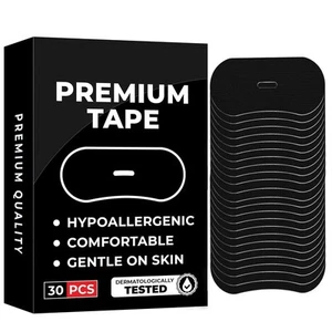 Transparent White Tape 30 Pcs - Hypoallergenic Tape for Sensitive Skin, Painl... - Picture 1 of 4