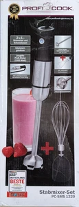 ProfiCook Stabmixer PC-SMS 1220 - 2 in 1 Stabmixer und Schneebesen - Bild 1 von 1