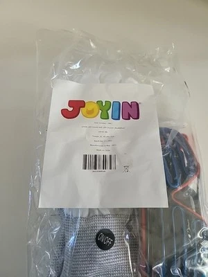 JOYIN Halloween Guantes LED y Gafas de Iluminación 3 Modos de Iluminación Intermitente Verde/Pu Foto 1 de 3