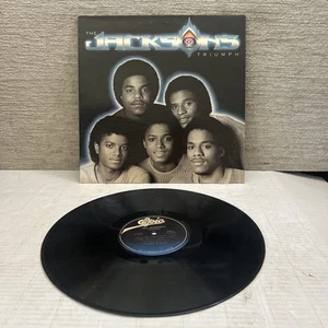 The Jackson 5 Michael Jackson Triumph LP 1980 Epic Vinyl 12" Record FE 36424 - Imagen 1 de 8
