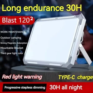 LED Work Light Rechargeable Magnetic Flood Lamp 1000LM Camping Outdoor - Picture 1 of 6