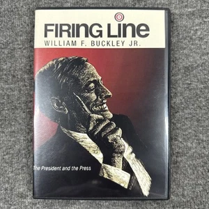 Firing Line William F Buckley Jr. DVD The President and the Press Rare OOP - Picture 1 of 3