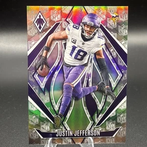 Justin Jefferson #91 NFL Shield 76/150 2024 Panini Phoenix Minnesota Vikings - Picture 1 of 3