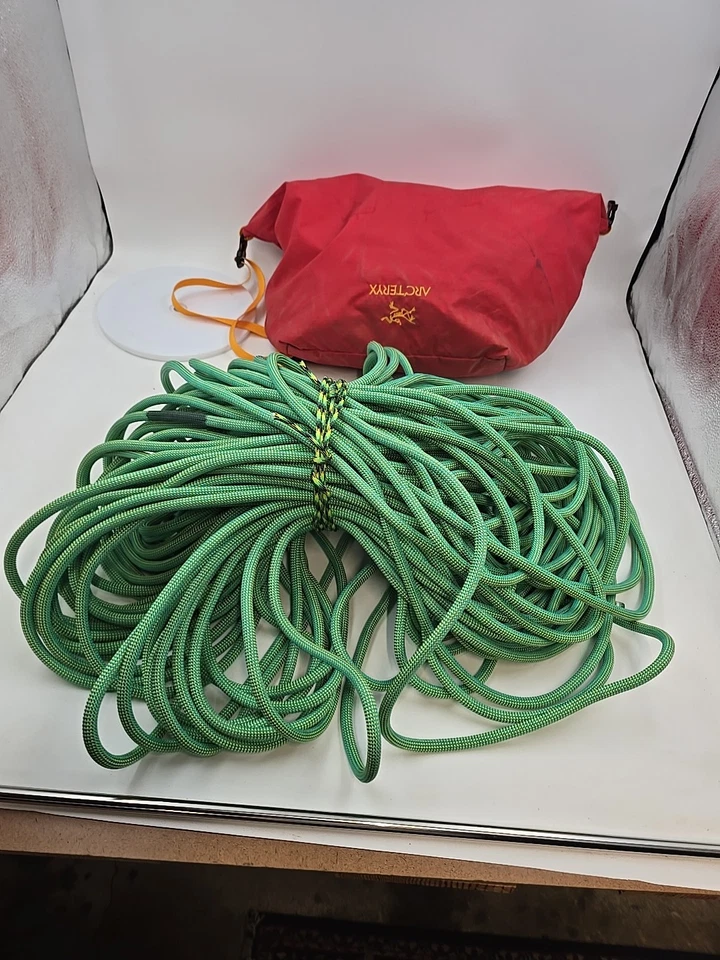 Climbing Rope Green 70 M  9.2MM Edelweiss I.D NB JO45 001 009 414 New W / Bag  - Image 1 of 4