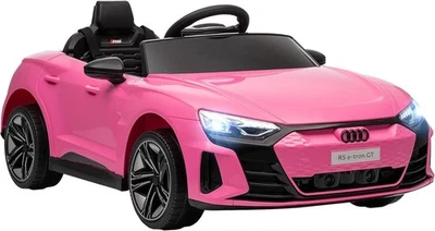 Auto Macchina Elettrica per Bambini 12V Audi RS e-Tron GT con Telecomando e Cint - Immagine 1 di 4
