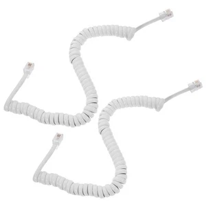 2 Pcs Câble Téléphonique De Cordon Cordons Enroulés Pour Téléphone - Photo 1/12