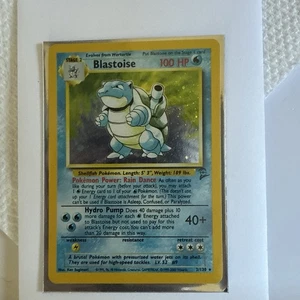 Pokemon Near Mint Base Set 2 Blastoise 2/130 Holo Rare 2000 - Picture 1 of 6