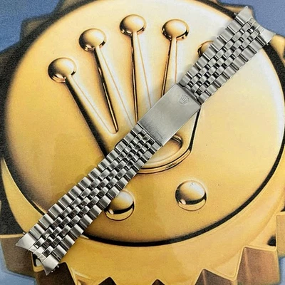 Rolex Datejust 36 mm Hombres Jubilee 6251H Pulsera Acero 55 Extremos Banda 20 mm Foto 1 de 4