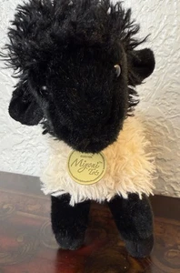 Peluche Aurora Miyoni Tots Pecora Nera Agnello 7” Fattoria Realistica Peluche - Foto 1 di 12
