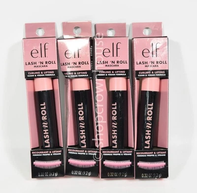 4 elf Lash 'n Roll Mascara Curling & Lift #83072 PITCH BLACK - Image 1 of 3