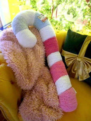 Almohada Novogratz Bastón de Caramelo de Menta 3 Pies Navidad Navidad Nuevo con Etiquetas Foto 1 de 3