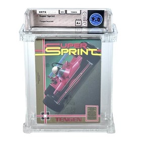 New NES Super Sprint WATA 9.0 Factory Sealed 1989 Tengen Unlicensed Graded Game