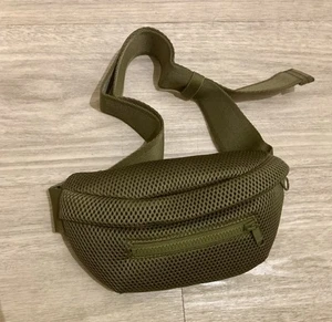 Dagne Dover Ace Fanny Pack Dark Moss Mesh New Without Tags - Picture 1 of 3