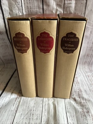 Shakespeare Plays, 3 volumes, in slipcases, Heritage edition Foto 1 de 4
