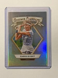 2025 Upper Deck Goodwin Champions 4 Chris Evert, Tennis Rainbow - Bild 1 von 2