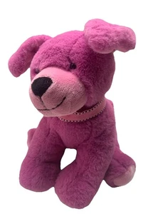 Gitzy Puppy Dog Plush Soft Stuffed Animal Pink Purple 10" 2017 Toy - Picture 1 of 11