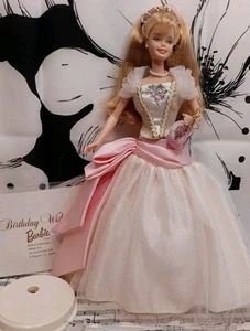 Mattel Birthday Wishes Barbie Puppe Vintage 1998 Display Doll - Bild 1 von 7