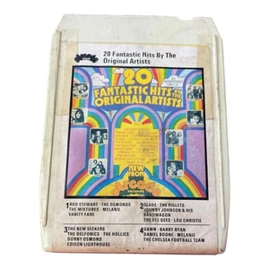 20 Fantastic Hits By The Original Artists Volume 1 8 Track Tape - Imagen 1 de 2