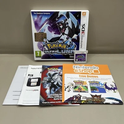Pokemon Ultraluna Nintendo 3DS PAL Completo Multilingua Italiano Nintendo 3ds - Immagine 1 di 4