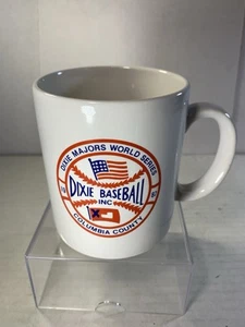 Dixie Jugend Baseball World Series Kaffeebecher amerikanische Flagge Columbia County 1987 - Bild 1 von 6