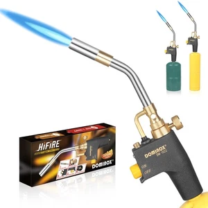 High-Intensity Propane Torch Head for Soldering, Ignition, Barbecue & Lighting - Picture 1 of 7