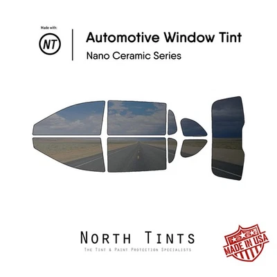 Película de tinte de ventana precortada nano cerámica vidrio automotriz para Lincoln MKT 2010-2019 Foto 1 de 4