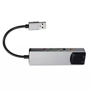 USB Sound Card 5.1 Channel External Audio-Card For PC/Computer Optical - Picture 1 of 11