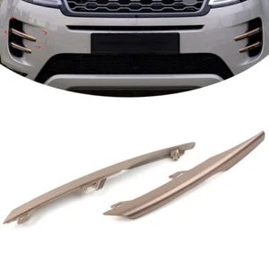 Fit Land Rover Range Rover Evoque 20-22 21 2x Upper Fog Light Lamp Strip Trim - Picture 1 of 8