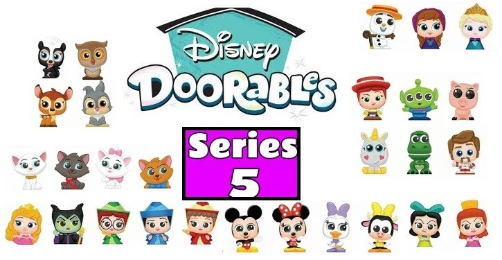 Disney Doorables Retirado Serie 5 Envío Plano Bella Durmiente Bambi Enredado Foto 1 de 1