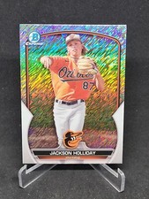 JACKSON HOLLIDAY 2023 Bowman Chrome #BCP-227 SHIMMER PROSPECT BASE CARD