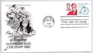 #1901 BICYCLE 1870'S TRANSPORTATION SERIES FIRST DAY OF ISSUE, ARTCRAFT FDC - Picture 1 of 1