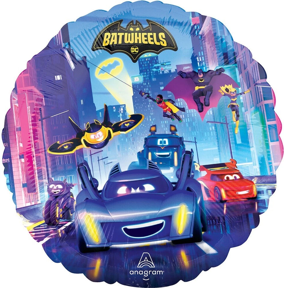 Batwheels 18'' Anagram Balloon Birthday Party Decorations Supplies - image 1 of 1
