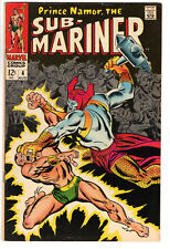 SUB-MARINER #4 (1968) - GRADE 6.5 - ATTUMA SIEGES THE KINGDOM OF ATLANTIS!
