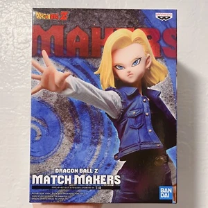 *Opened* NEW Banpresto Dragon Ball Z Match Makers Android 18 Figure Statue Gift - Picture 1 of 4